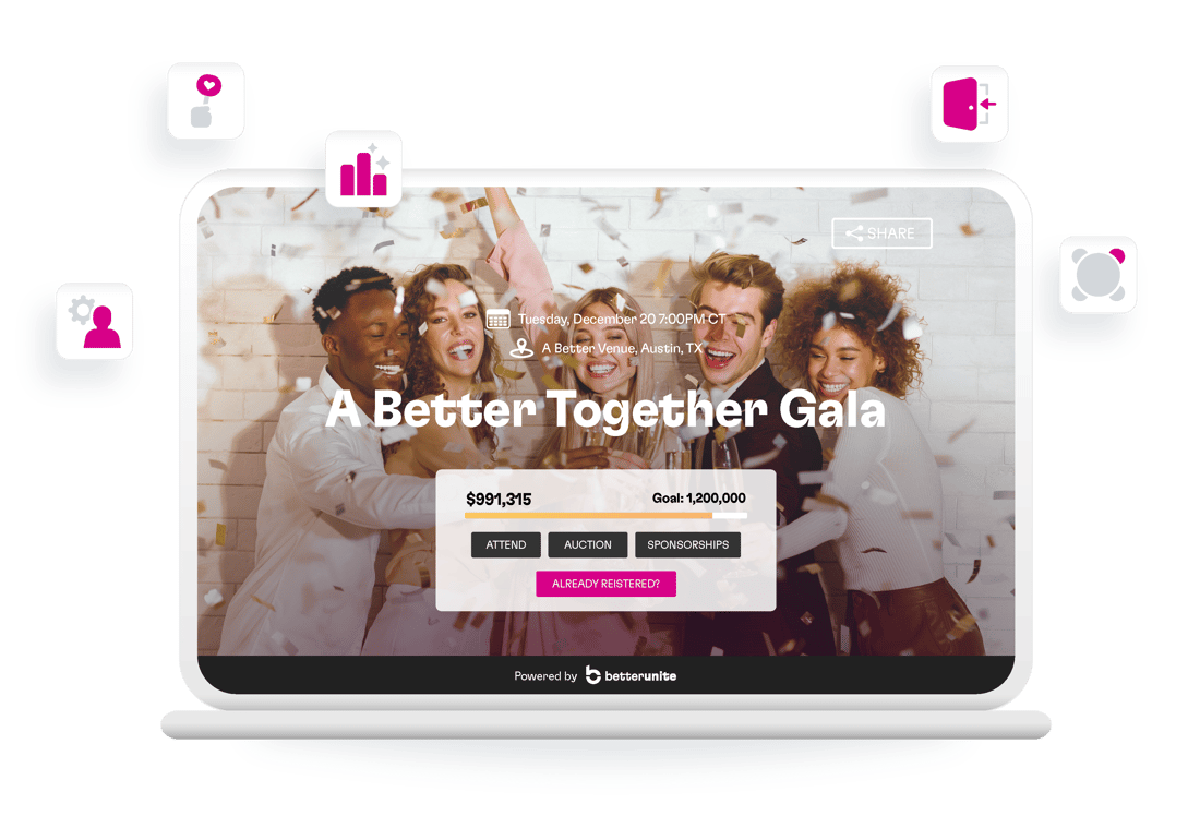 Event Page + icons UI-1