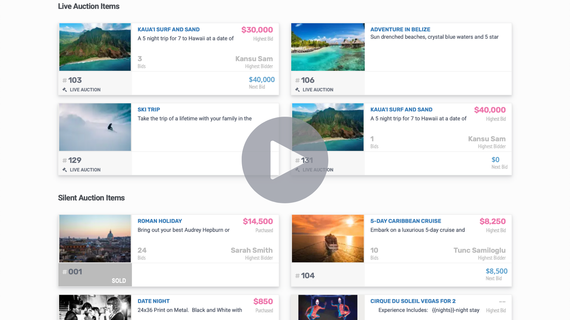 Auction Video Thumbnail Image